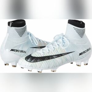 Nike junior mercurial x victory 6 soccer shoes cleats CR7 flyknit size 4.5 kids